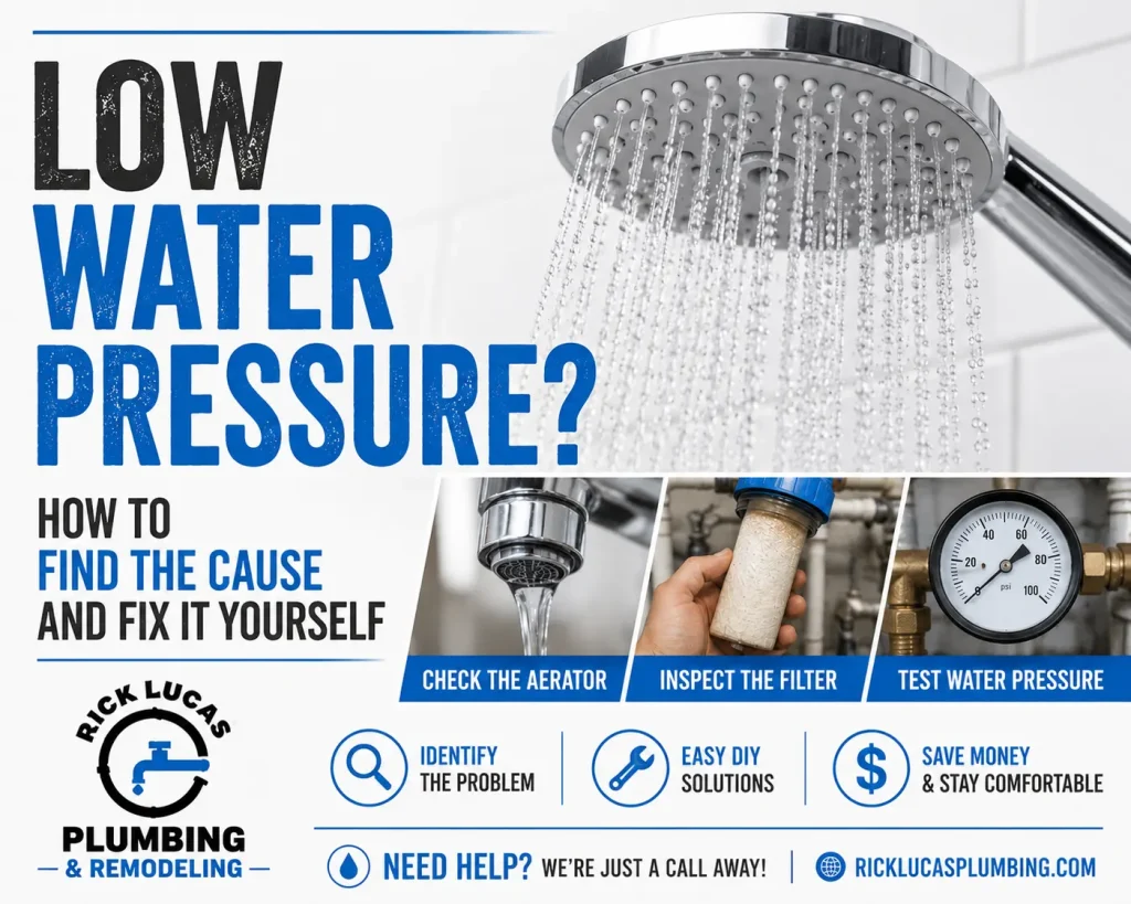 low water pressure