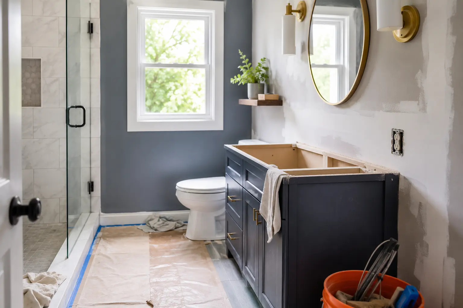 small bathroom remodel