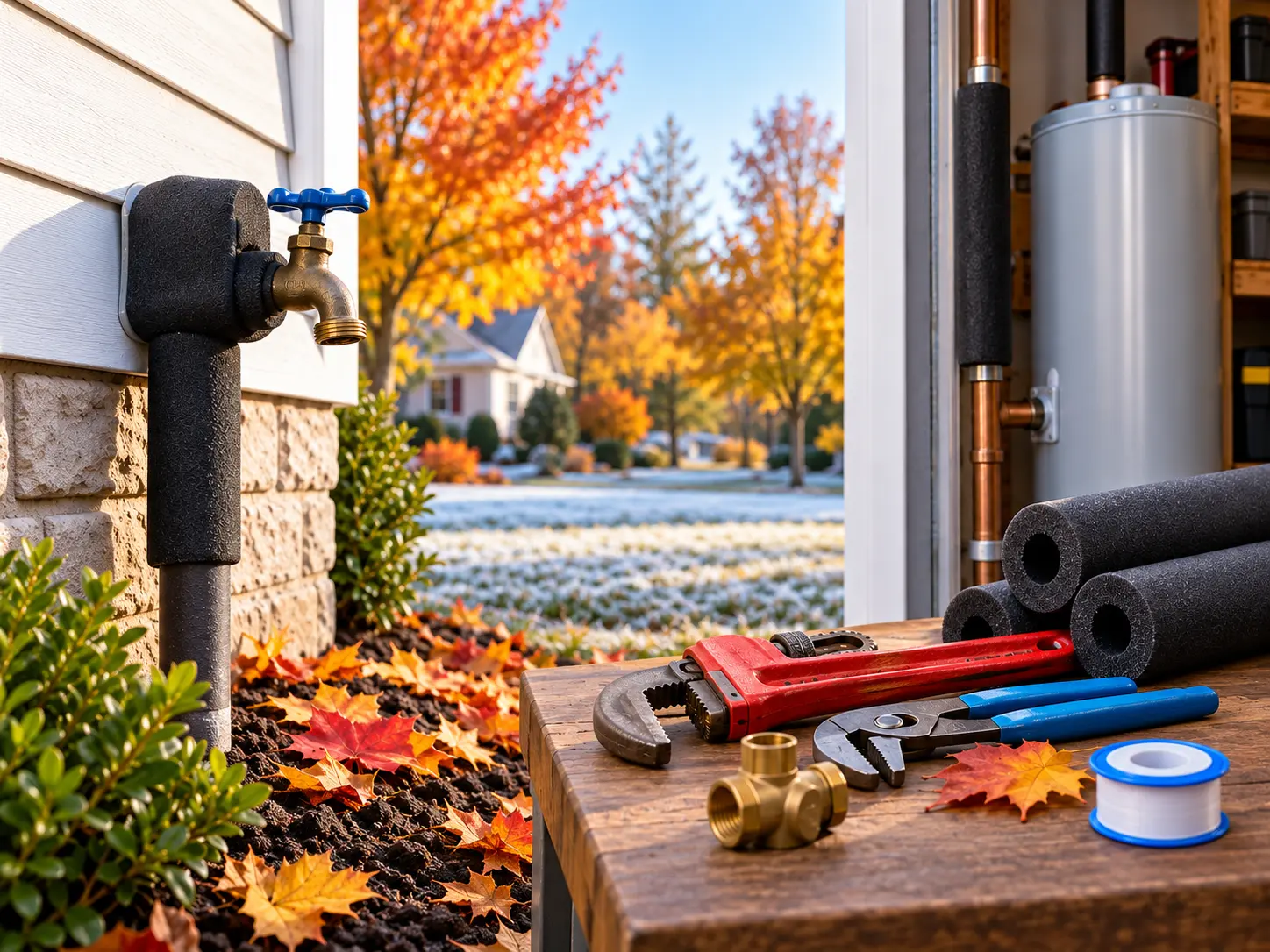 fall plumbing prep